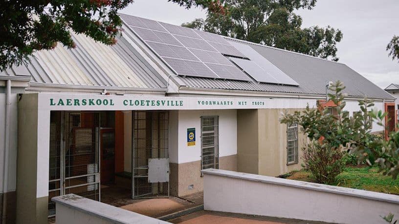 Sunshine at Work: Performance Review of Solar Systems at Cloetesville Schools